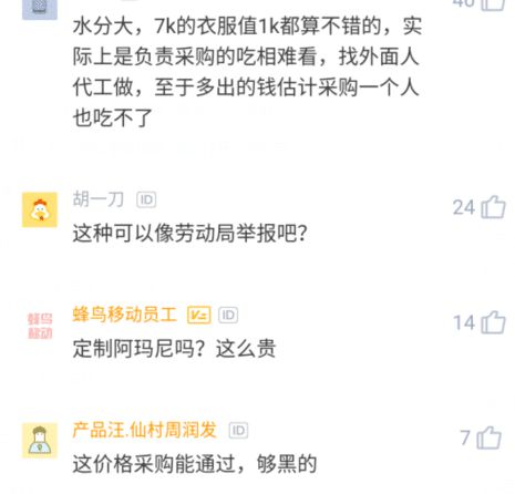 IM体育中国官方网站员工被公司要求做工装看到7638价格愣了网友：卖衣服还是打劫(图2)